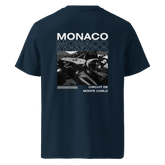 Circuit De Monte Carlo Heavyweight T-Shirt Navy Back